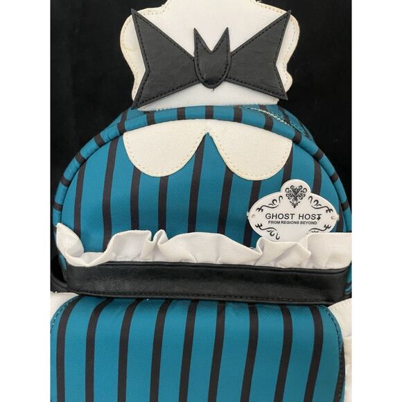 Loungefly Disney’s The Haunted Mansion Ghost Host Mini Backpack Cast Member - Picture 4 of 10